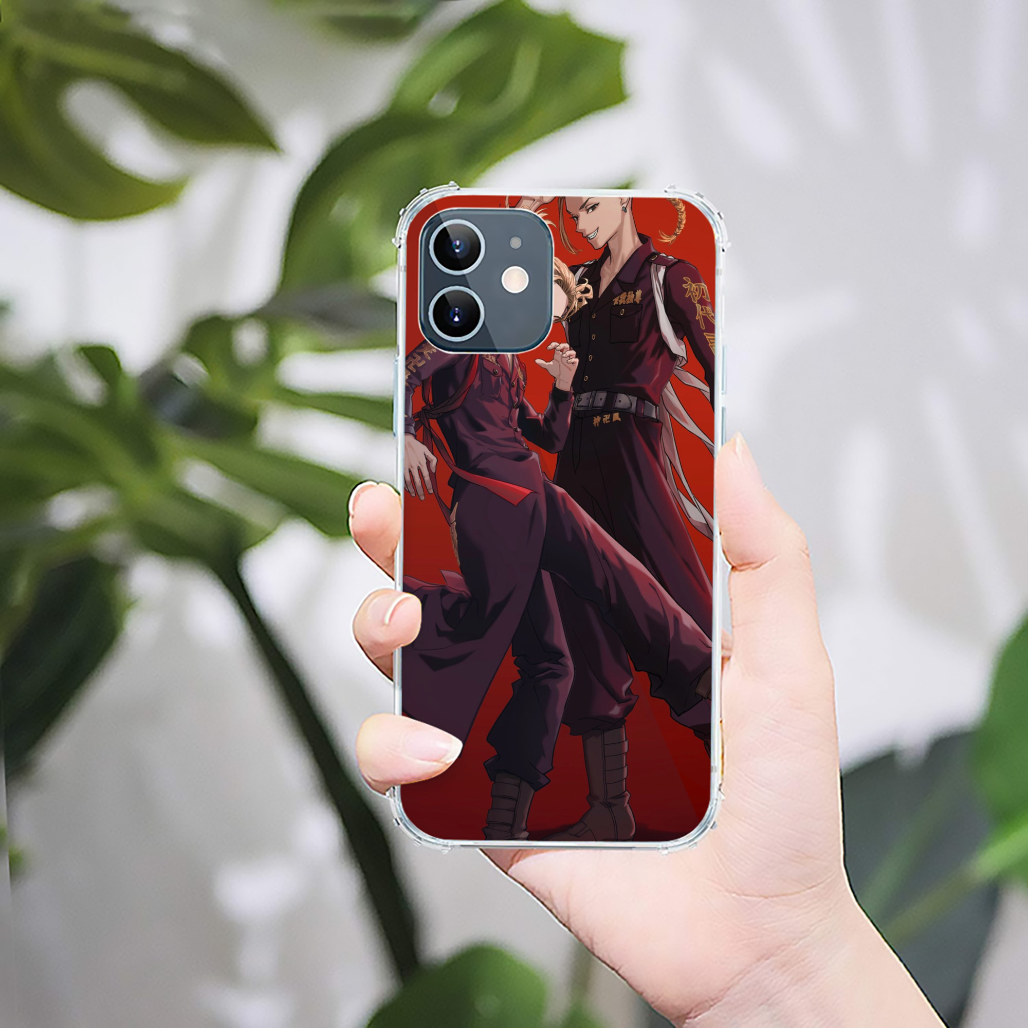 （画像用） 東京リベンジャーズ Tokyo Revengers 【iPhone 12シリーズ対応】透明スマホケース（クリアソフトケース）